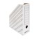 A4 storage, archive, calligrata, micro-frong cardboard, 100 mm, up to 900 l, white