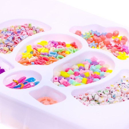 A set of beadstrap "Crown", mix-1