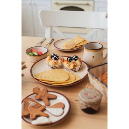 Set for pancakes "Pskovsky" 6x16cm / 1x24cm, caramel-1