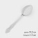Tablespoon "Slavyanka", h = 19.5 cm, thickness 1.2 mm, silver color