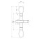 Staykaduzhevyvylemarklm8078C, telescopic, chrome