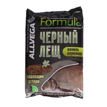 Bait Allvega Formula Black Bream, Black Black, 900 g