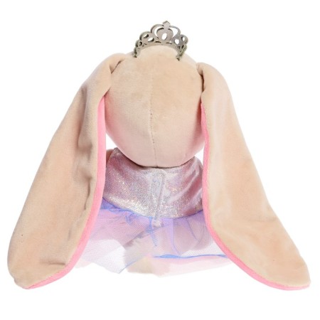 Soft toy "Bunny Lin", Princess in a dress with a crown ", 20 cm-2
