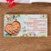 Burrier on magnets "Happy Wedding Day! Dear newlyweds", wood, lacquered, 10x19 cm