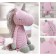 Knitting set. Amigurumi: Soft toy "Olbi Unicorned", 30 cm