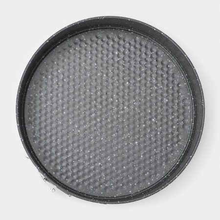 The shape of the share for baking Elin “marble”, 24 × 6.5 cm, a removable bottom, anti -stick coating, color gray color-2