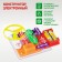 Electronic Euryk designer, 58 schemes, 18 elements, works from batteries