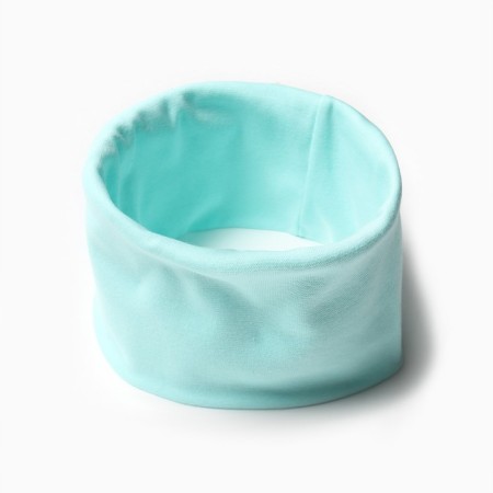 Children's snood, menthol color, size 24x20