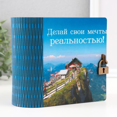 Pig a case-book "House" 15x14x8 cm-1