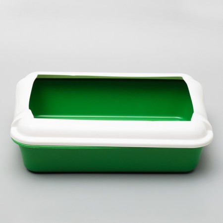 Toilet with Bella, 37 x 27 x 11.5 cm, green-1