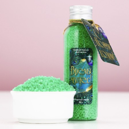 New Year. Bath pearls “Miracles Time”, 75 g, the aroma of apple cough-1