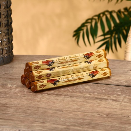 Incense "tulasi" 20 fragrances cinnamon and vanilla-1