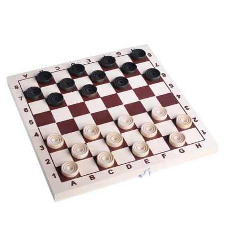 Checkers "Classic", 40 pcs, d-2.7 cm, field 30 x 30 cm
