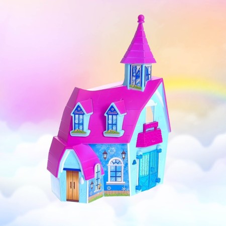 Castle for Puppet "Princess" with accessories, light and sound-3