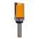 Clesteric Cleep Encor 10536, straight, on wood, d = 8 mm, 19 x 26 mm