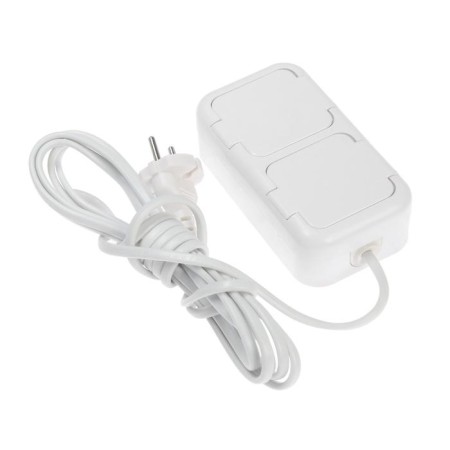 Excumber BYLECTRICA U6-222, 2 sockets, 3.5 m, 6 A, 1500 W, PVS 2x0.75 mm2, without salary, white-1