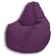 The hand-bag “Pear” is positive Real a, size L, diameter 80 cm, height 100 cm, velor, purple color