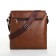 Male bag, brown color