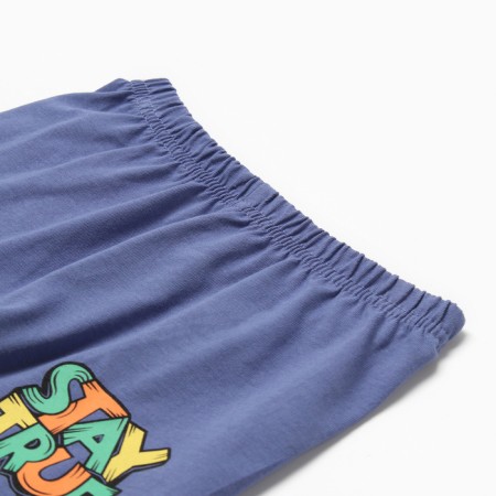 Shorts for a boy, blue color, height 86 cm-1