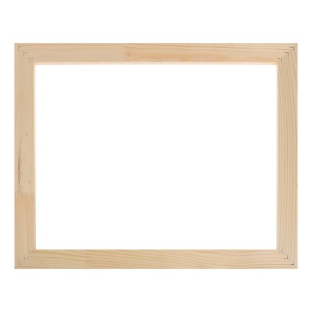 Piece for canvas Calligrata, 1.8 x 40 x 50 cm, frame width 36 mm, pine-1