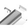 Profile aluminum overhead ambrella Illumination alum Profile, GP1700al, 2000x6x15.5 mm, silver color, matte divet
