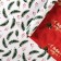 Paper packing glossy bilateral "New Year's branches", 70 x 100 cm, New Year