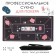 Cloth for poker, rubberized, 120 x 60 cm, thickness 3 mm. Black
