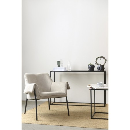 ALINE lounge Capes, 760 × 610 × 750 mm, Shenill, gray-beige color