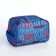 Lightning cosmetic bag, blue/blue color