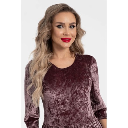 Women's dress, size 42, lilac color-6