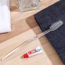 Dental set in economy: toothbrush 17 cm, toothpaste, 3 g
