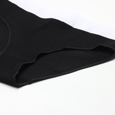 Panties of slips minku rubber size 40-42, black color-3
