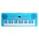 Synthesizer "Tenderness" with a microphone, 37 keys, blue color