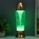 Lava-lamp "Whirlwind" LED from batteries 3haa USB gold 7x7x28cm