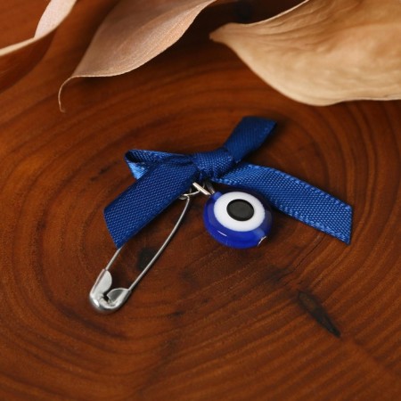 Bulak-cone "for the child", 3 cm, blue color in silver-1