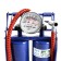 Necessary Cartage pump with a pressure gauge, 2 cylinders
