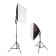 Studio equipment set Falcon Eyes Keylight 325LED, SB5070 KIT