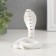 Souvenir ceramics "White Cobra" with gold 5x6.2x7.7 cm