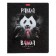 Notebook of 48 sheets in the Panda_banda cage, cover coated cardboard, glossy lamination, block 65 g/m2, mix