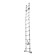 Strenger-ladder telescopic tundra, folding, aluminum, 2.5 x 2.5 m