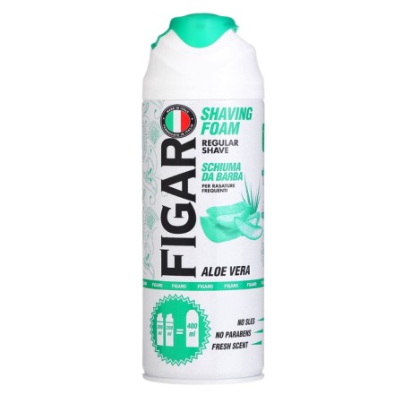 Figaro aloe vera shaving foam, 400 ml