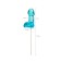 Lollice Sosuchki "Penis Blue Curacao", medium, blue color, 80g
