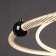 Suspension chandelier Arte Lamp Harley A2196SP-3CC, LED, 75 W, 80x80x120 cm, 9000 lm, remote control, chrome