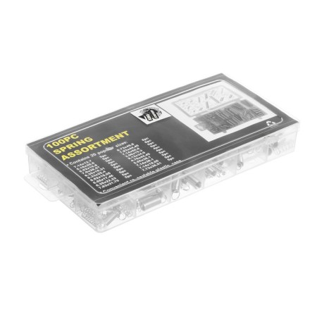 Fixing set: springs, compressed, stretched, 100 pcs-2