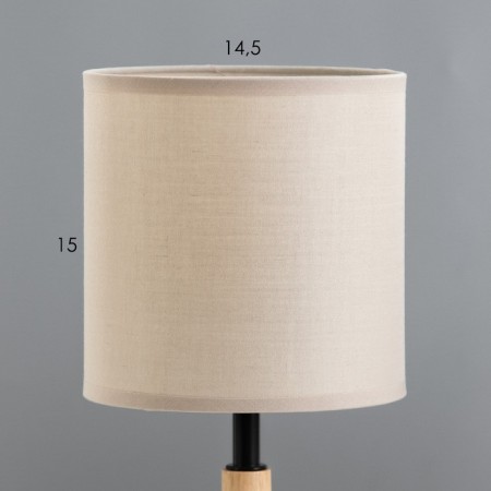 EVA EVA table lamp E14 40W Beige 15x15x31cm Risalux-5