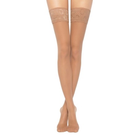 Stockings women's class, size 27-29, color Natural