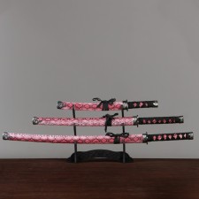 Suv. Product Katana 3V1 on a stand, scabbard to leatherette, snake multicuns 47/70/89cm