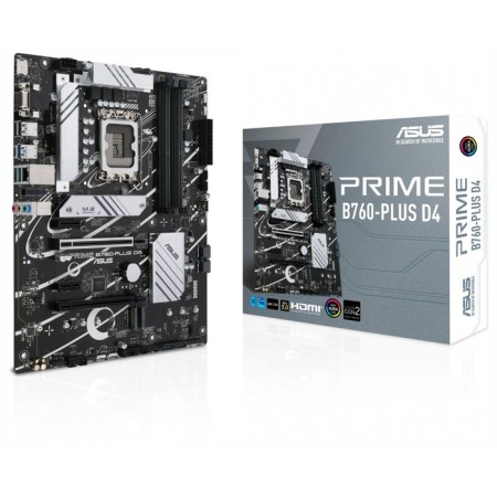 The ASUS Prime B760-Plus D4 SOC-1700 Intel B760 4XDDR4 ATX AC`97 8ch (7.1) 2.5 107040-6