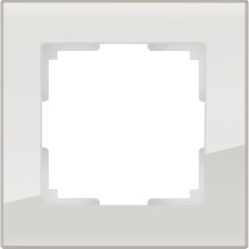 Frame for 1 post WL01-FRAME-01, smoky color, glass material