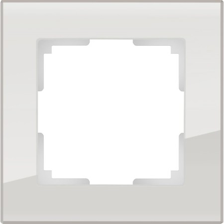 Frame for 1 post WL01-FRAME-01, smoky color, glass material